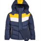 CB Sports Little Boy's 2 Pc Colorblocked Puffer Jacket & Hat Set Navy Size 4