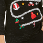 Karen Scott Women's Holiday Laundry Sweater Black Size Medium