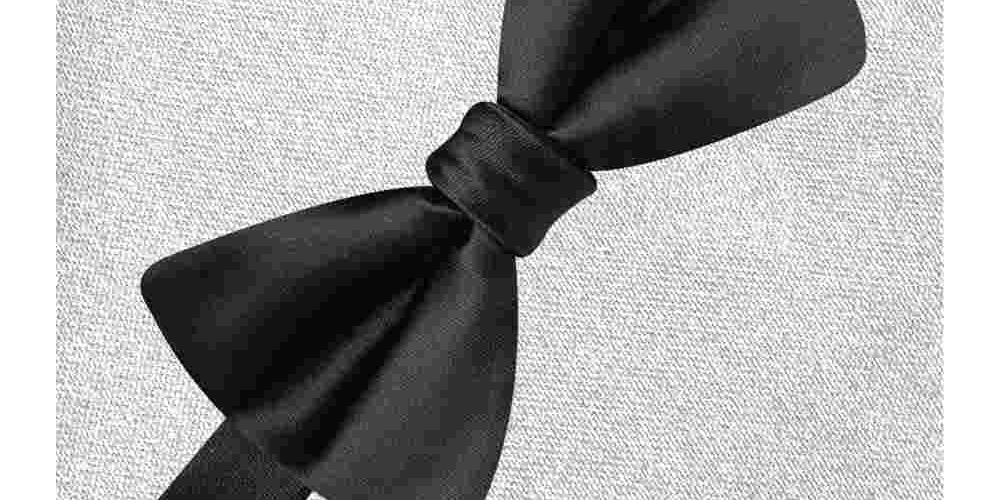 Alfani Men's Bow Tie & Pocket Square Set Black Size Regular