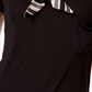 Vince Camuto Women's Pop Stripe Twilly Scarf Black One Size