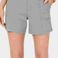 Style & Co Women's Belted Utility Pocket Shorts Green Size 12