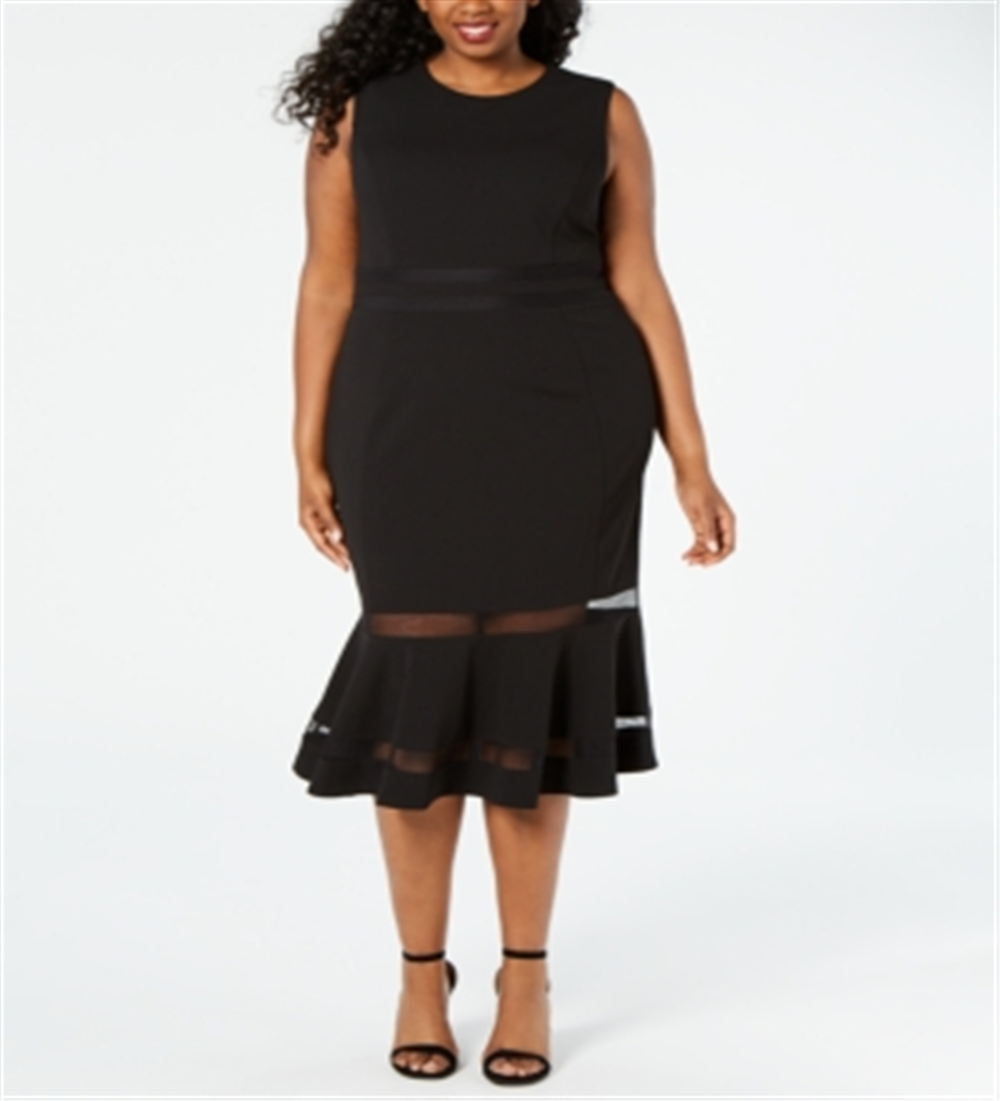 calvin-klein-womens-plus-illusion-stripe-midi-dress-black-size-22w