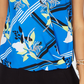 Alfani Women's Ombre Surplice Top Blue Size Petite Medium