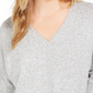 Style & Co Women's Tie Front Top Gray Size XX-Large