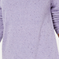 Karen Scott Women's Curved Hem Sweater Purple Size X-Small