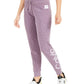 Calvin Klein Women's Performance Animal Print Logo Joggers Purple Size Medium