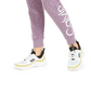 Calvin Klein Women's Performance Animal Print Logo Joggers Purple Size Medium