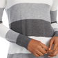 Maison Jules Women's Striped Sweater Gray Size X-Small