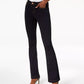 INC International Concepts Women's Curvy Fit Incfinity Bootcut Jeans Black Size 2