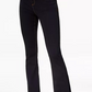INC International Concepts Women's Curvy Fit Incfinity Bootcut Jeans Black Size 2