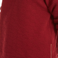 Ideology Women's Zippered Herringbone Long Sleeve Hoodie Sweater Red Size 1X