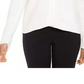 JM Collection Women's Two Button Cardigan Sweater White Size X-Small