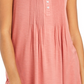 Style & Co Women's Button Front Tank Top Orange Size Small