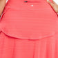 Ideology Women's Ruffled Tennis Fitness Skort Color Pop Pink Size 2X