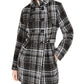 BCX Junior's Double Breasted Coat Black Size L