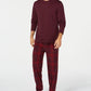 Club Room Men's Plaid Fleece Pajama Set Purple Size XX-Large