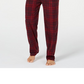 Club Room Men's Plaid Fleece Pajama Set Purple Size XX-Large