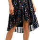 Calvin Klein Women's Floral Print Wrap Style Dress regatta Blue Size 0 Petite