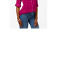 Charter Club Women's Split Neck Utility Shirt Pink Size PSM