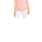 Charter Club Women's 3/4 Sleeve Striped Top Red Size Large