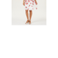 Charter Club Women's Lace Fit & Flare Dress White Size S