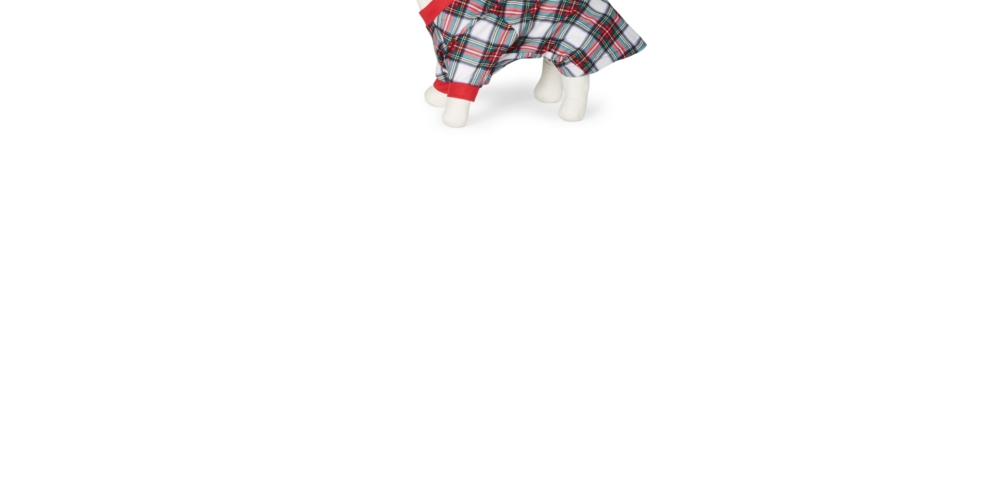 Family Pajama Matching Pet Stewart Plaid Family Pajamas Stewart Plaid stewart plaid White Size XX-Large