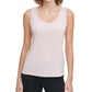 Calvin Klein Women's Rhinestone Tank Top Pink Size Small