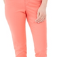 Charter Club Women's Bristol Tummy Control Skinny Ankle Jeans Orange Size 10