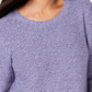 Karen Scott Women's Cotton Marled Sweater Purple Size X-Small