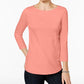 Charter Club Women's Pima Cotton Button-Shoulder Top Orange Size Petite Small