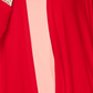 Karen Scott Women's Draped Open Front Cardigan Red Size Medium