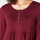 Style & Co Women's Pintuck Top Red Size Petite Large