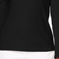Karen Scott Women's Dot Lace Trim Dolman Blouse Black Size Small