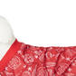 Family Pajamas Women's Matching Pet Ornament Print Red Size Small