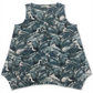 Style & Co Women's Printed Handkerchief Hem Tank Green Size Medium