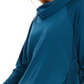 Ideology Women's Teal Long Sleeve Mock Active Wear Sweater Green Size X-Small