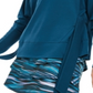 Ideology Women's Teal Long Sleeve Mock Active Wear Sweater Green Size X-Small