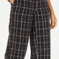 Alfani Women's Printed Cropped Pants Black Size 8