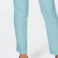 Charter Club Women's Lexington Tummy Control Straight Leg Jeans Blue Size 8