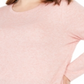 INC International Concepts Women's Plus Drawstring-Ruched Top Pink Size 0X