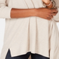 Style & Co Women's V Neck Tunic Sweater Brown Size XX-Large