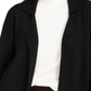 Style & Co Women's Oversized Patch Pocket Cardigan Black Size Petite L