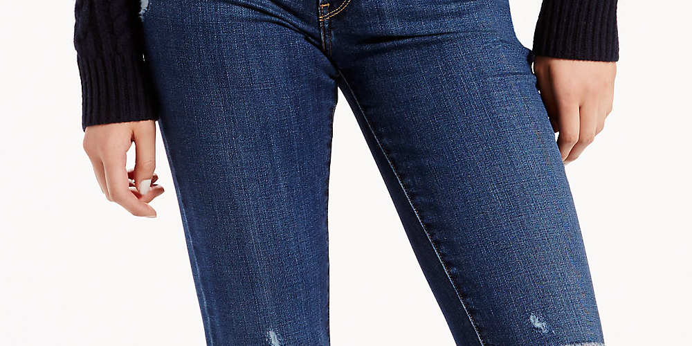Levi's Women's 711 Skinny Jeans Blue Size 30X30