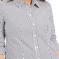 Charter Club Women's Striped Shirt Gray combo Size 6