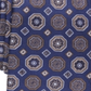 Tasso Elba Men's Classic Medallion Silk Business Neck Tie Brown Size Regular