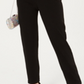 City Studios Women's Lace Solid Sleeveless Halter Skinny Jumpsuit Black Size 1