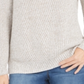 Style & Co Women's Drop Sleeve Ribbed Sweater Brown Size Petite S