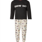 Family Pajamas Women's Matching Kids Snow Day Set Brown Size 2T-3T