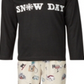 Family Pajamas Women's Matching Kids Snow Day Set Brown Size 2T-3T