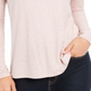 Charter Club Women's Heathered Turtleneck Ballet Ribbon Pink Size Petite XL